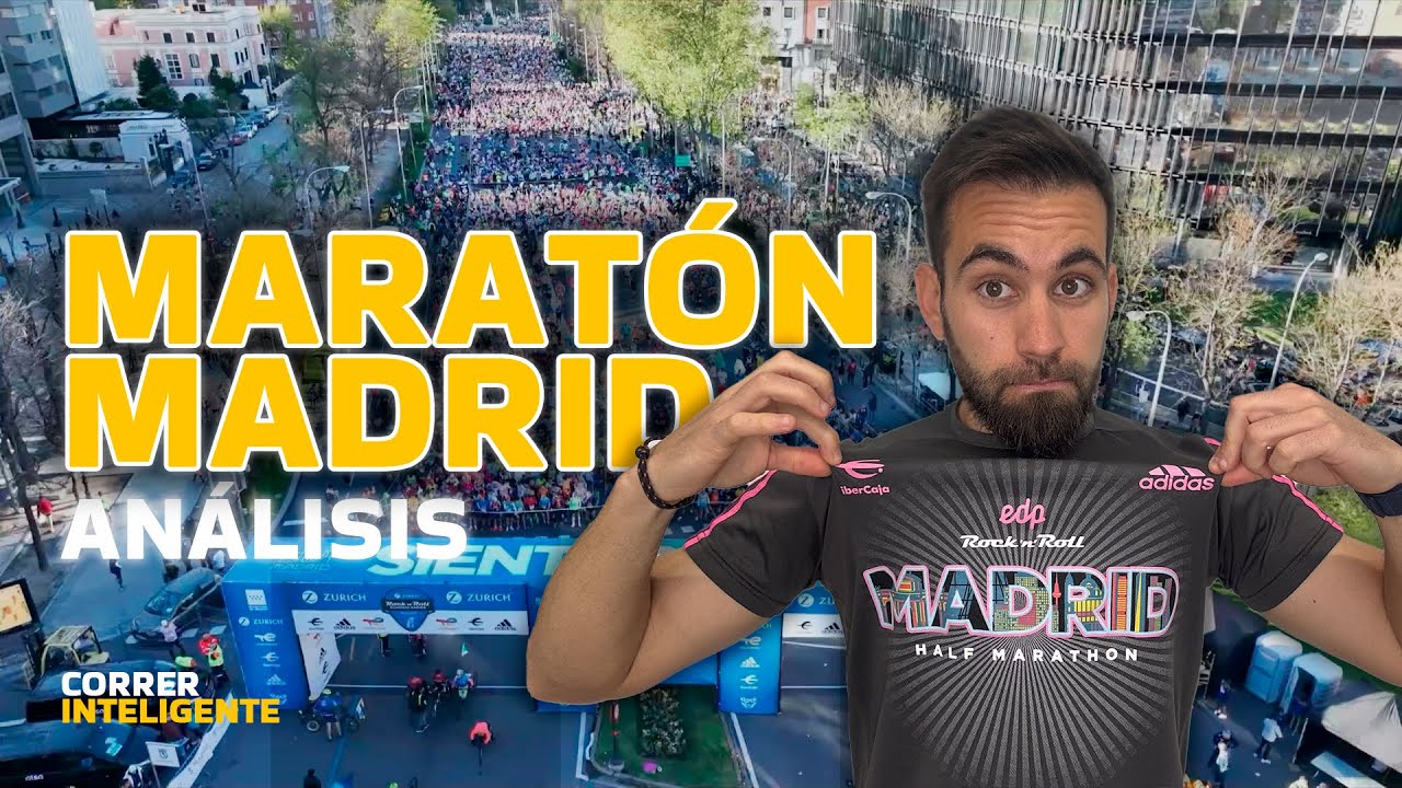 🏃&zwj;♂️RECORRIDO MARAT&Oacute;N de MADRID (2025) - An&aacute;lisis 10K, Media y Marat&oacute;n