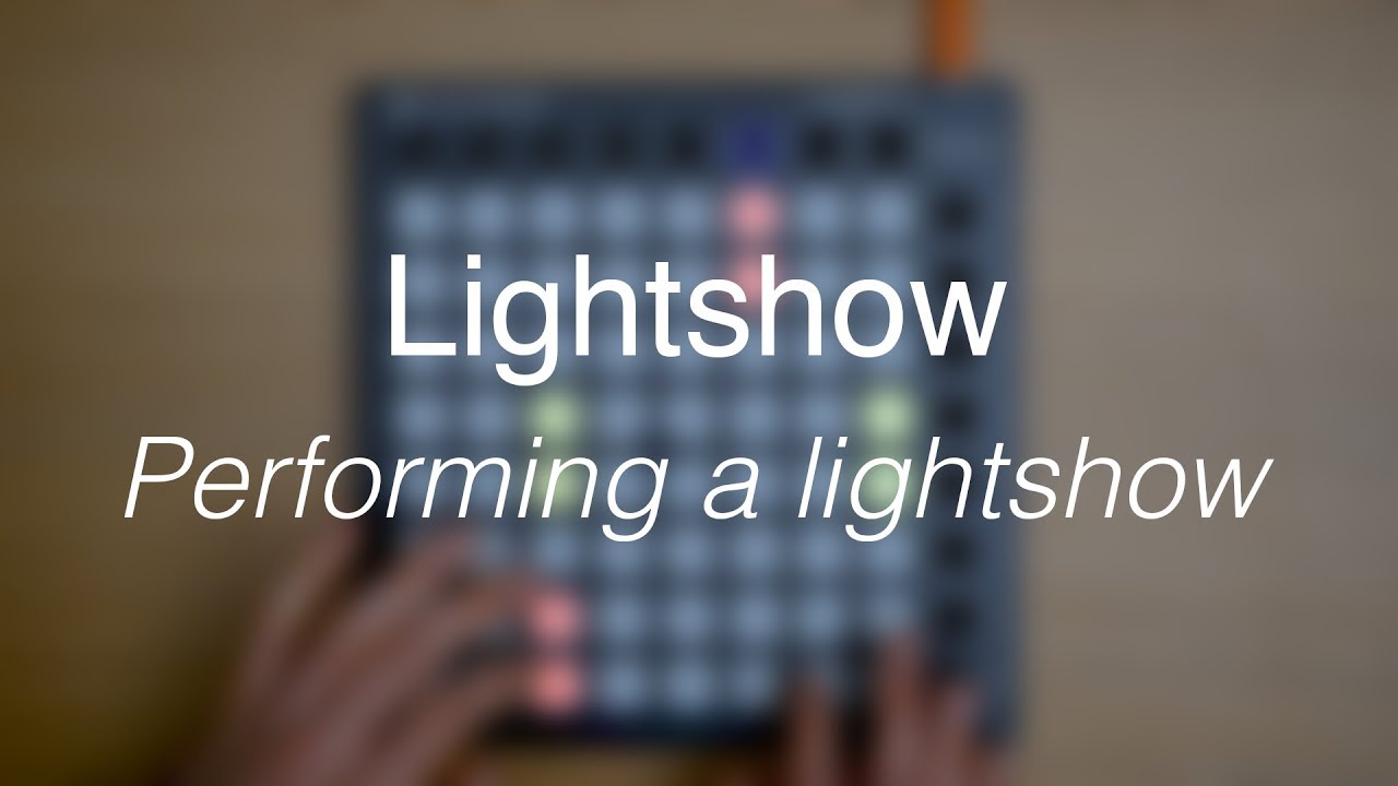 Lightshow // Performing a lightshow with your Launchpad Mini