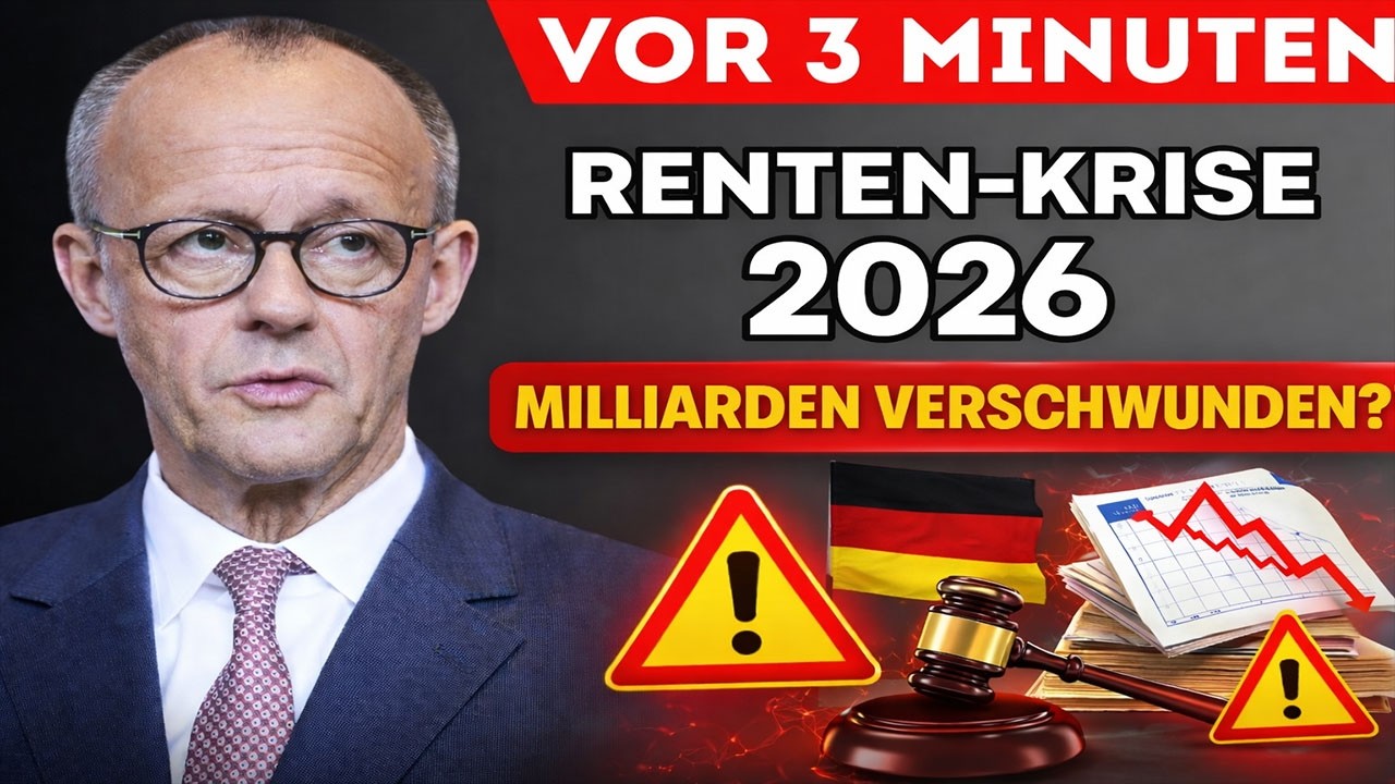 🔴 Renten-Krise in Deutschland: Verfassungsklage erschüttert das System – Milliarden verschwunden
