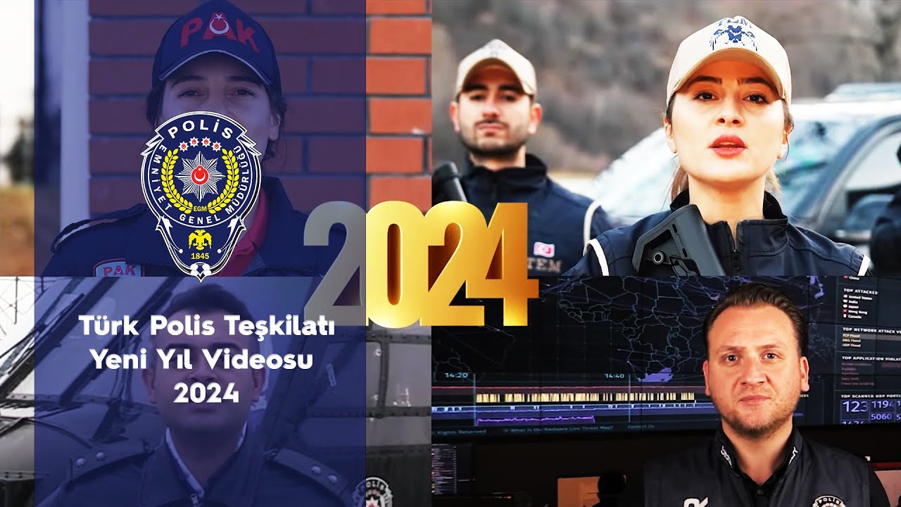 TÜRK POLİS TEŞKİLATI YENİ YIL VİDEOSU 2024
