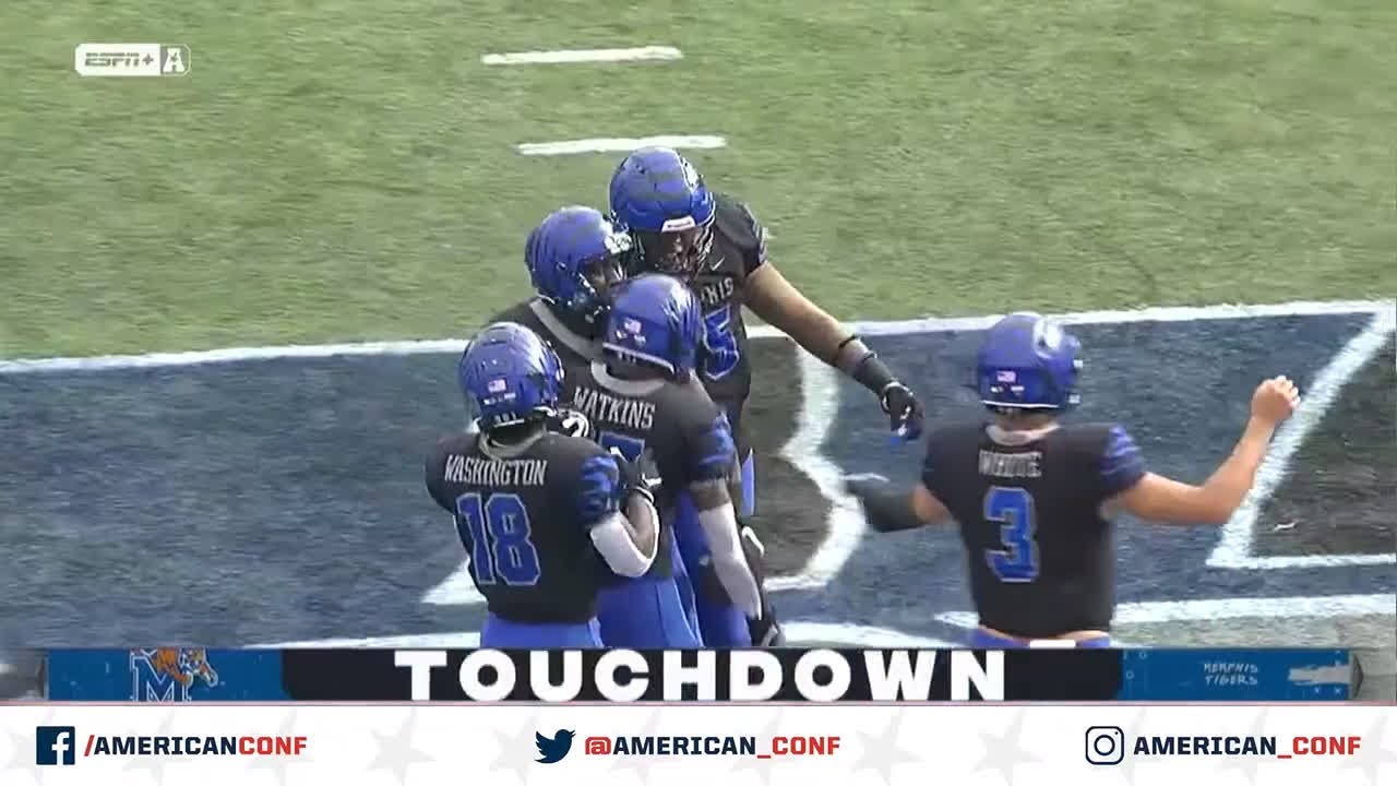 2020 American Football Highlights: Memphis 56, Stephen F. Austin 14