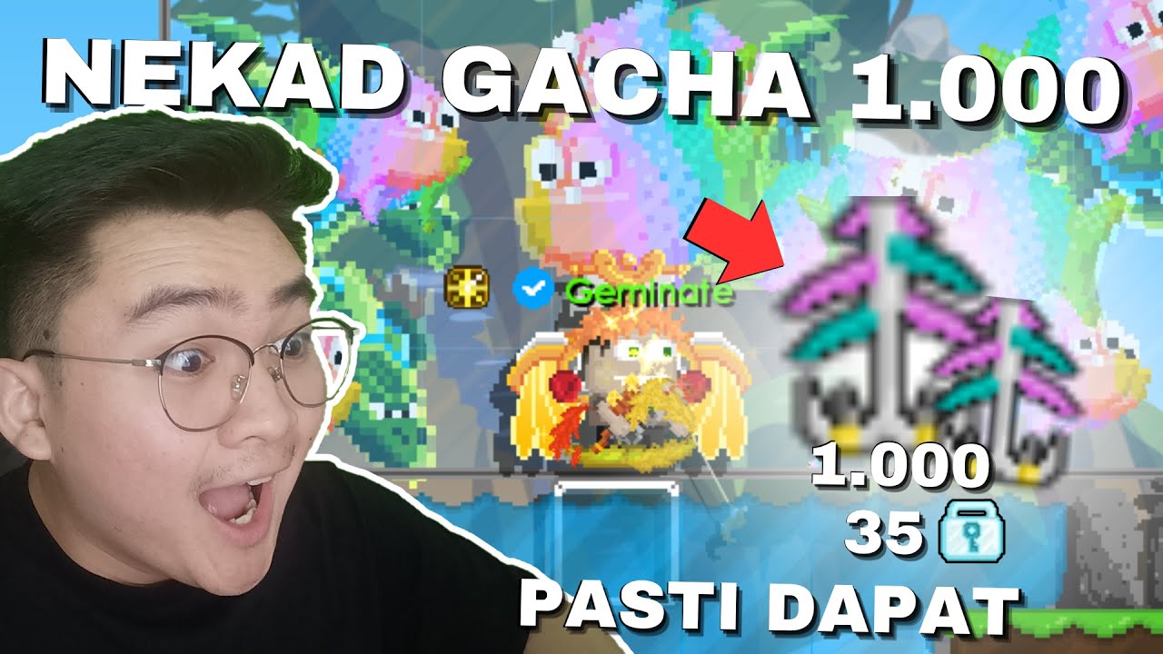 NEKAD GACHA 1,000 WHIZMO BAIT | KALI INI PASTI DAPAT!! | Growtopia Gacha Profit 2024