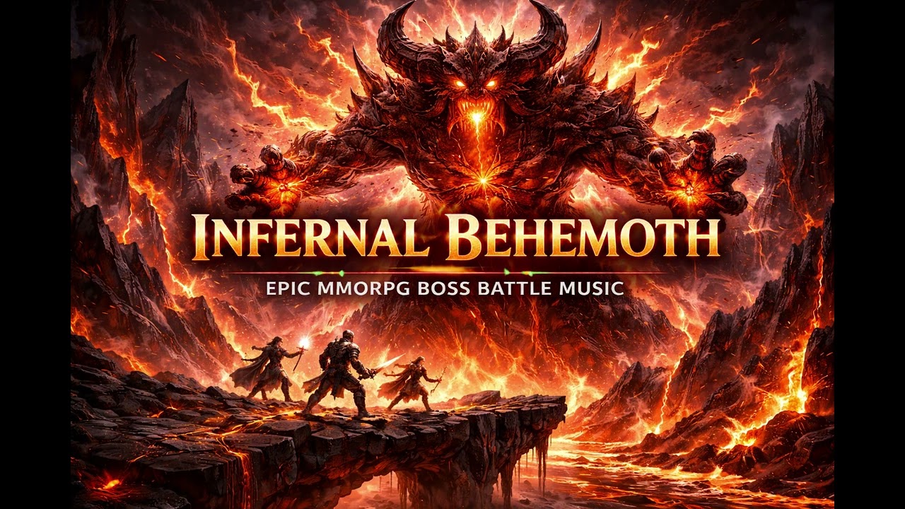 1 Hour of Epic MMORPG Boss Battle Music