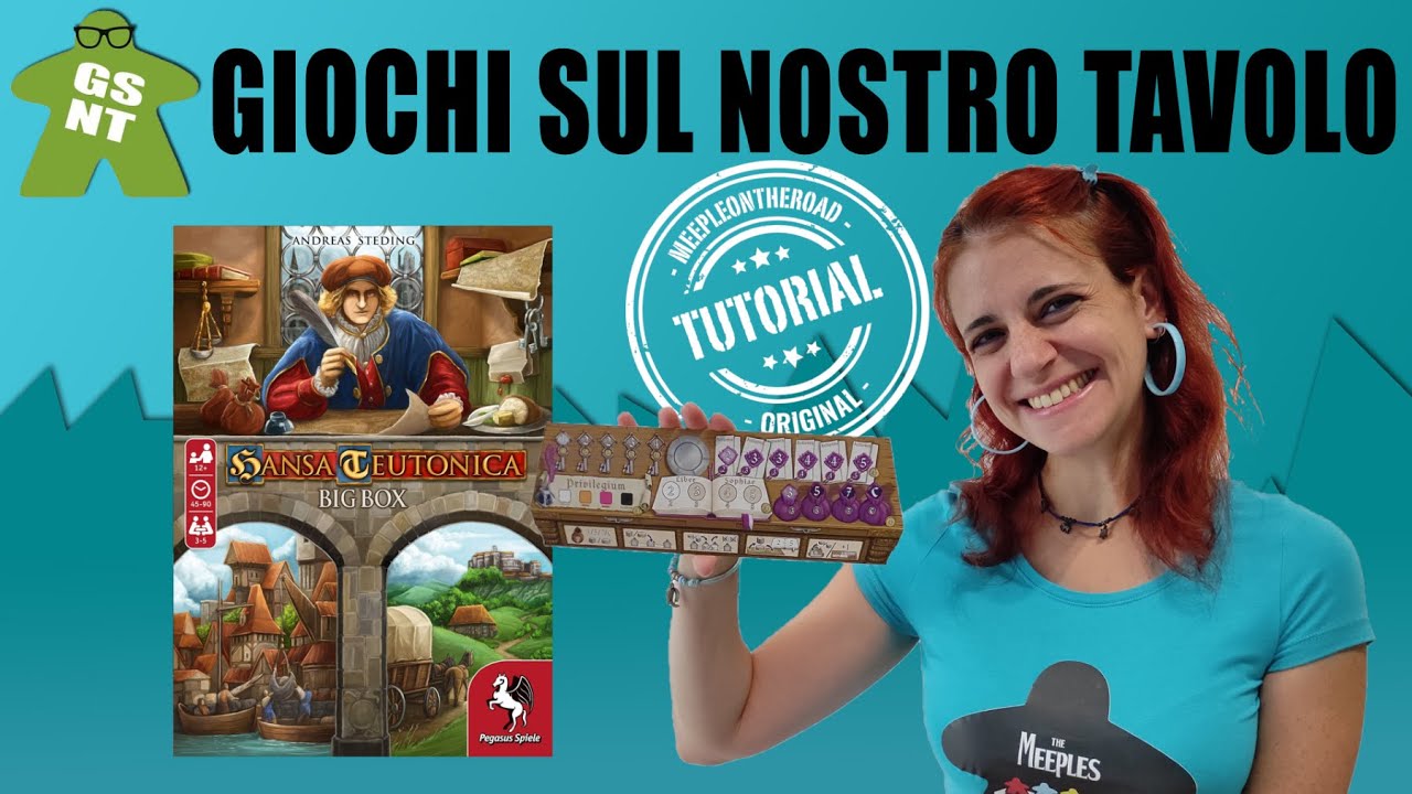 [Gioca con me] - 018 - Hansa Teutonica: Big Box (tutorial) by MeepleOnTheRoad