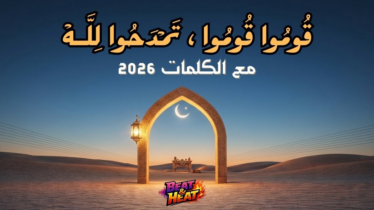 مدح مغربي أصيل - قُومُوا قُومُوا تَمْدَحُوا لِلَّـهْ 