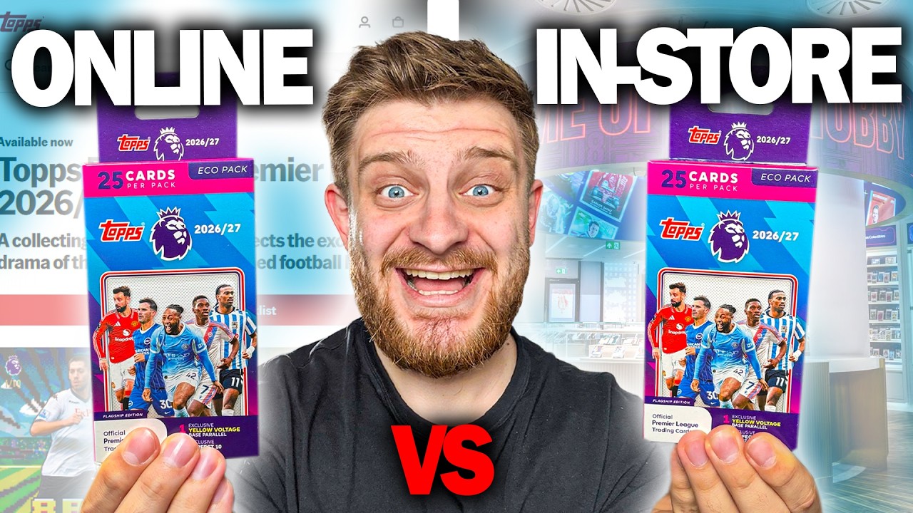 ЭКО-ПАКЫ Topps Flagship Premier League: ОНЛАЙН против МАГАЗИНА! (Что ЛУЧШЕ?!)