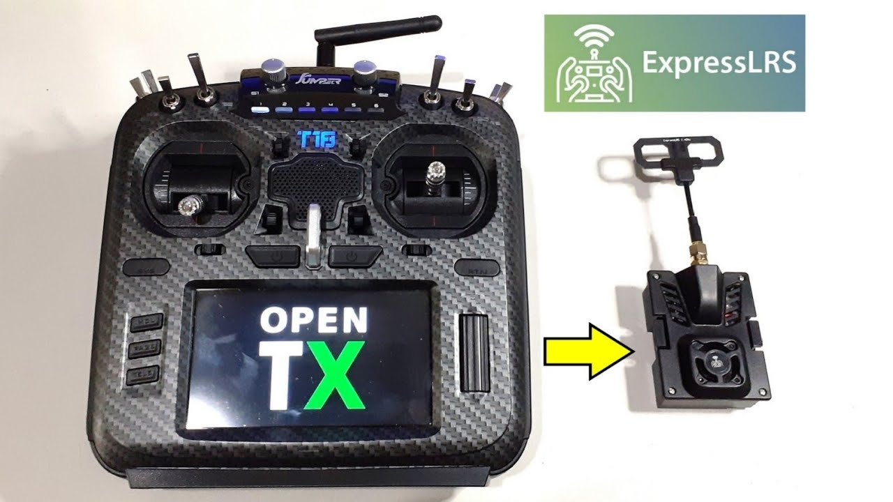 Tutorial Setting ELRS ES24TX Ke Jumper T18 Pro Radiomaster TX16S