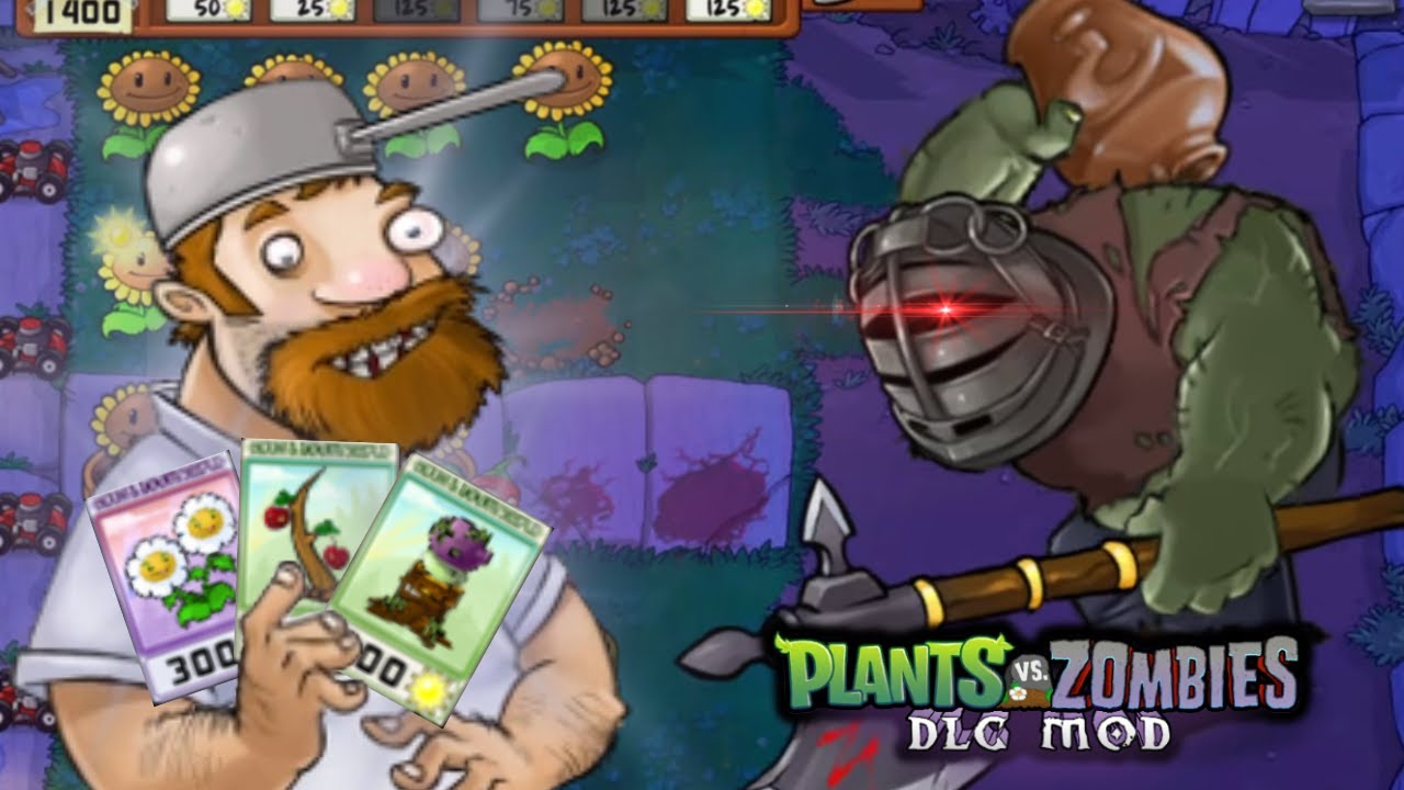 Los MINIJUEGOS de ESTE MOD del PVZ son una LOCURA!! 💀 - Pvz DLC MOD
