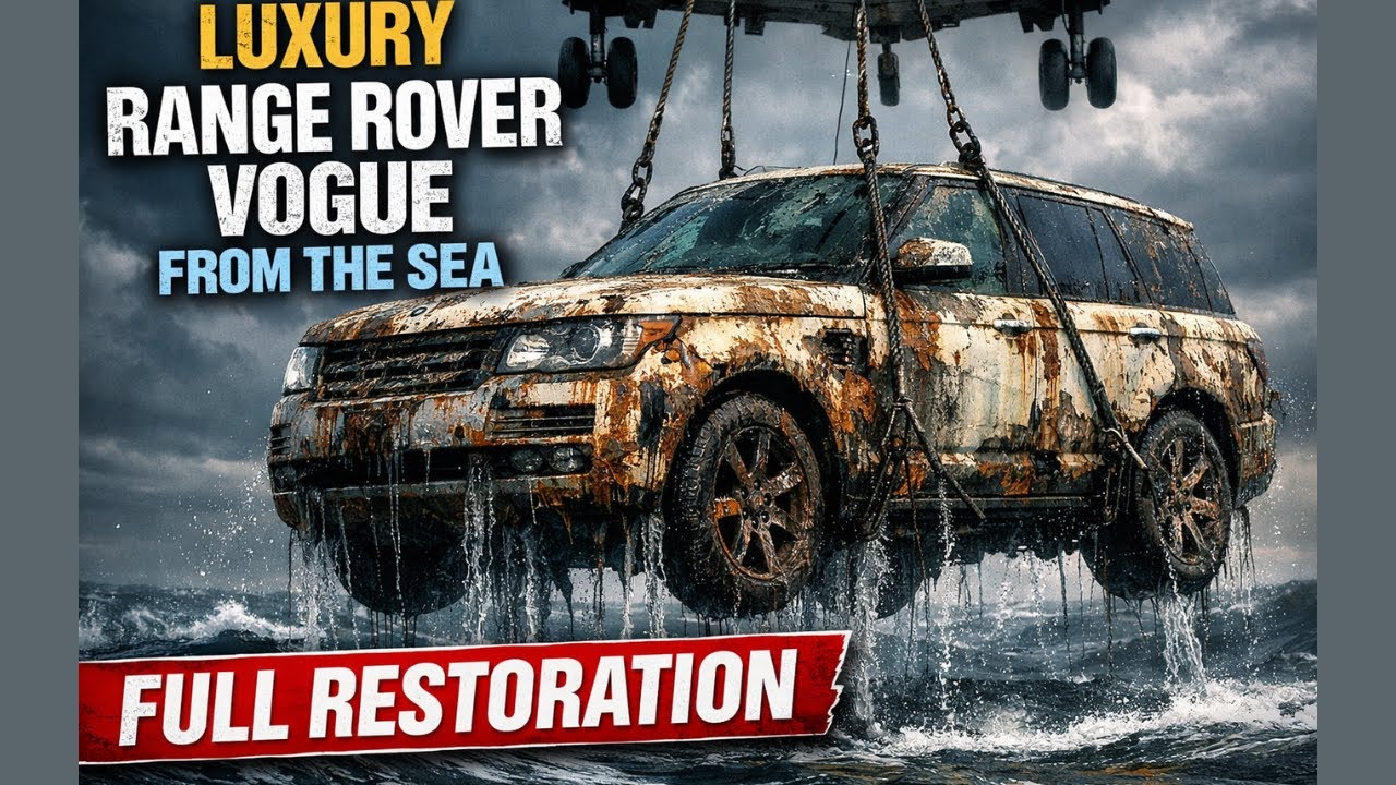 I Recovered a Luxury Range Rover Vogue (L405) From the Sea… You Won’t Believe the Result Looking New