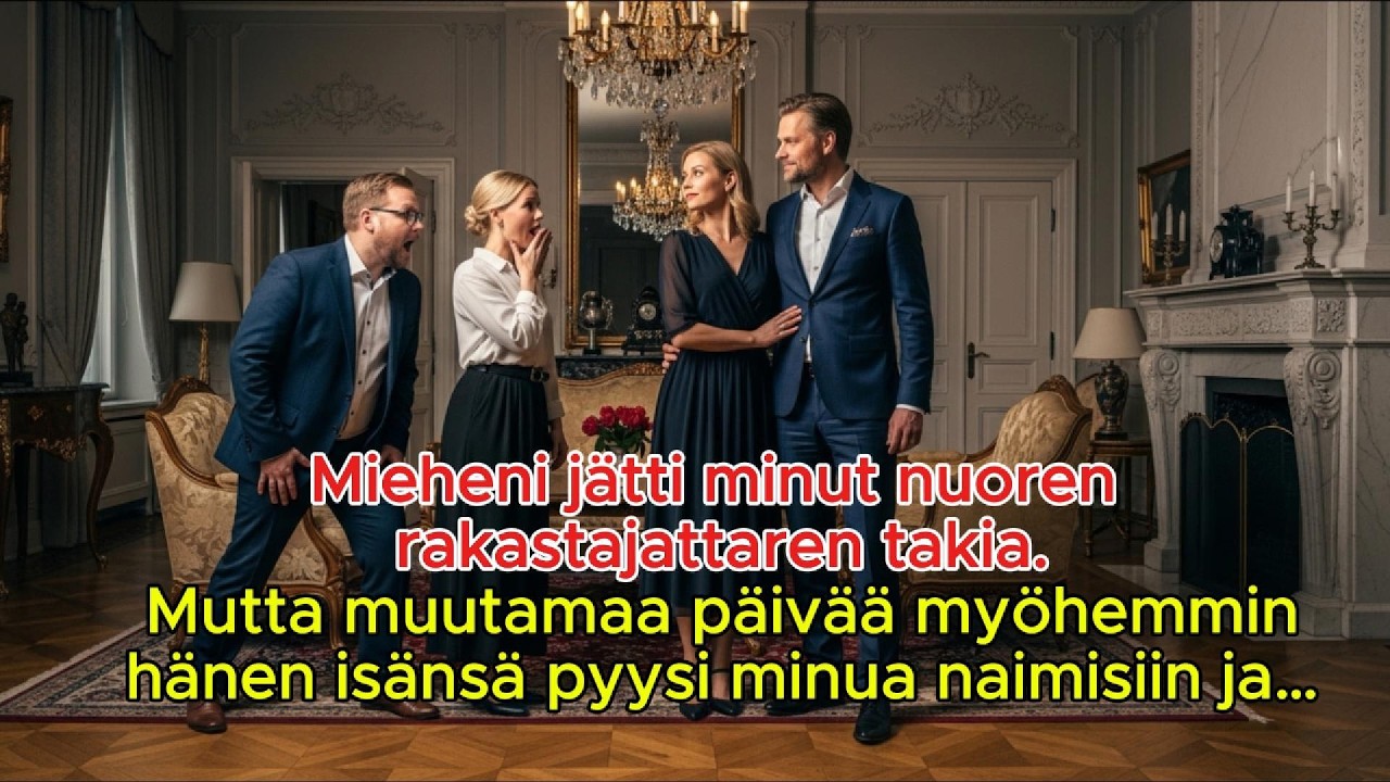 Mies jätti minut nuoren naisen takia, mutta pian hänen isänsä kosi minua…
