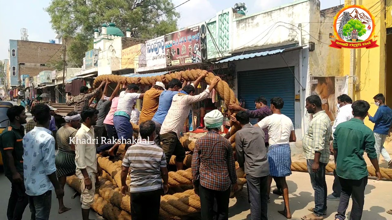 Tying the Rope To Chariot (Kadiri Teru) ll Kadiri ll Anantapuramu Dist ll