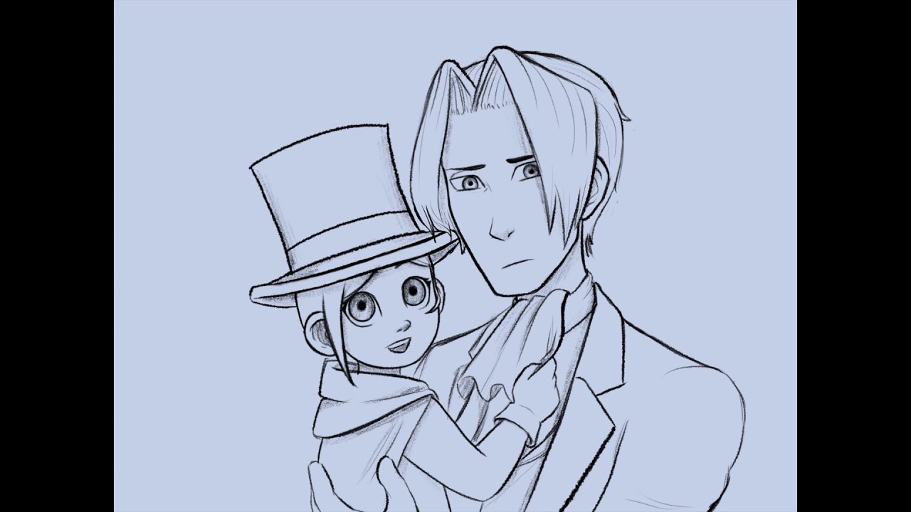 No one here emotes in a normal way | Ace Attorney animatic