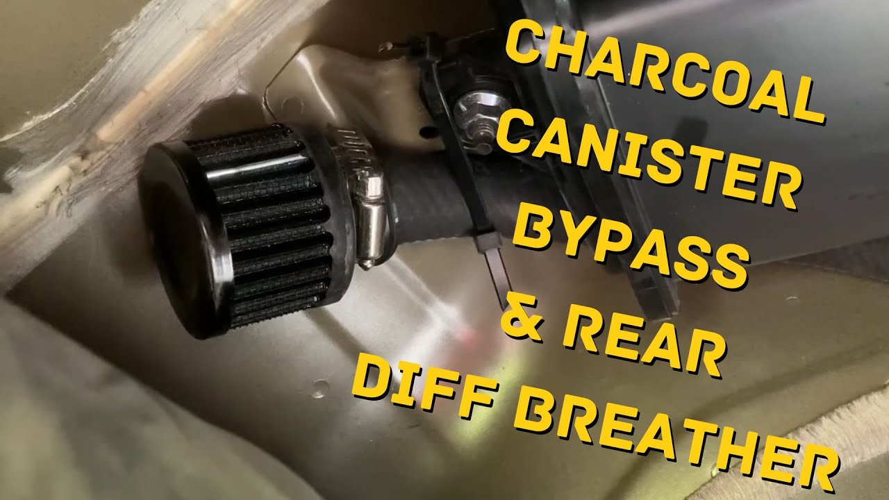 Charcoal Canister bypass and Rear Differential Breather Install 2015-2019 Subaru Outback