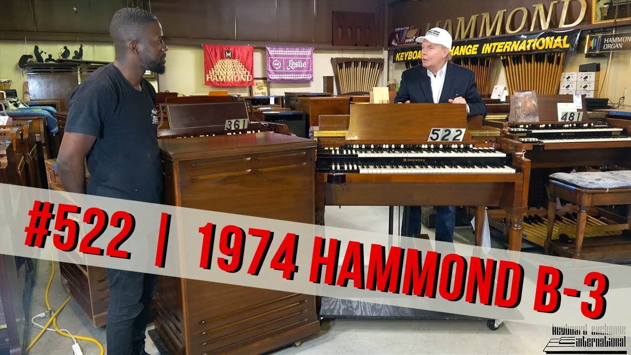 #522 | 1974 Hammond B-3 Organ
