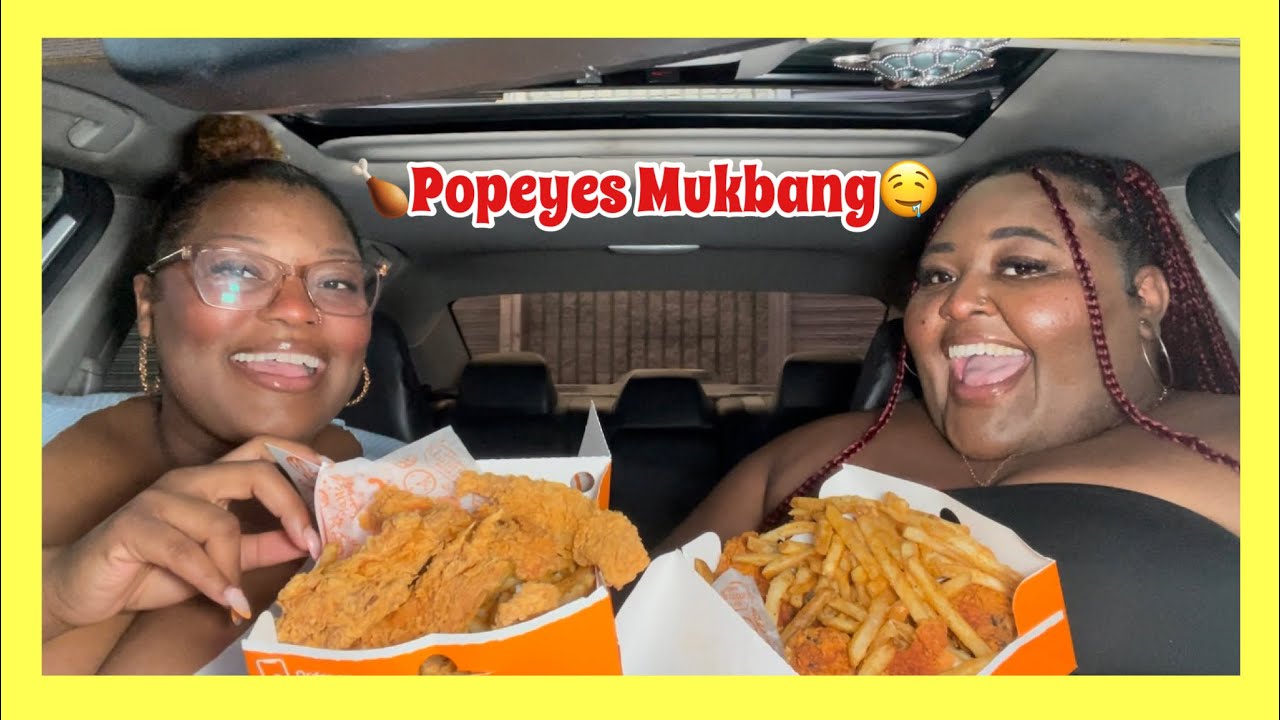 POPEYES MUKBANG!! | DeLexis