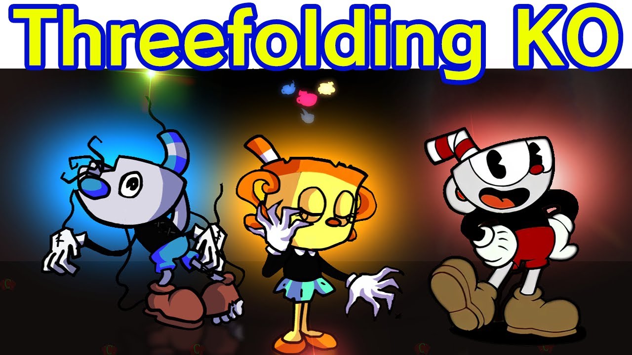 Friday Night Funkin' VS Threefolding Knockout | Cuphead (FNF Mod/Hard) (Triple Trouble/Cuphead.EXE)