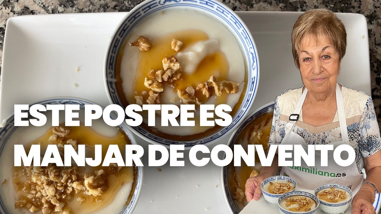 Este postre es un MANJAR DE CONVENTO | Receta de Conchita 👵🏻