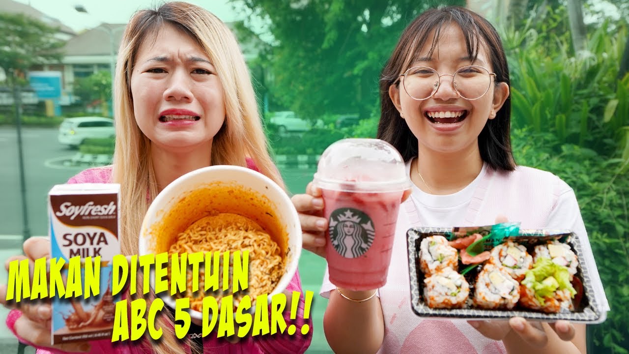 24 JAM MAKAN DITENTUIN ABC 5 DASAR!! KOK DAPATNYA GINI!!
