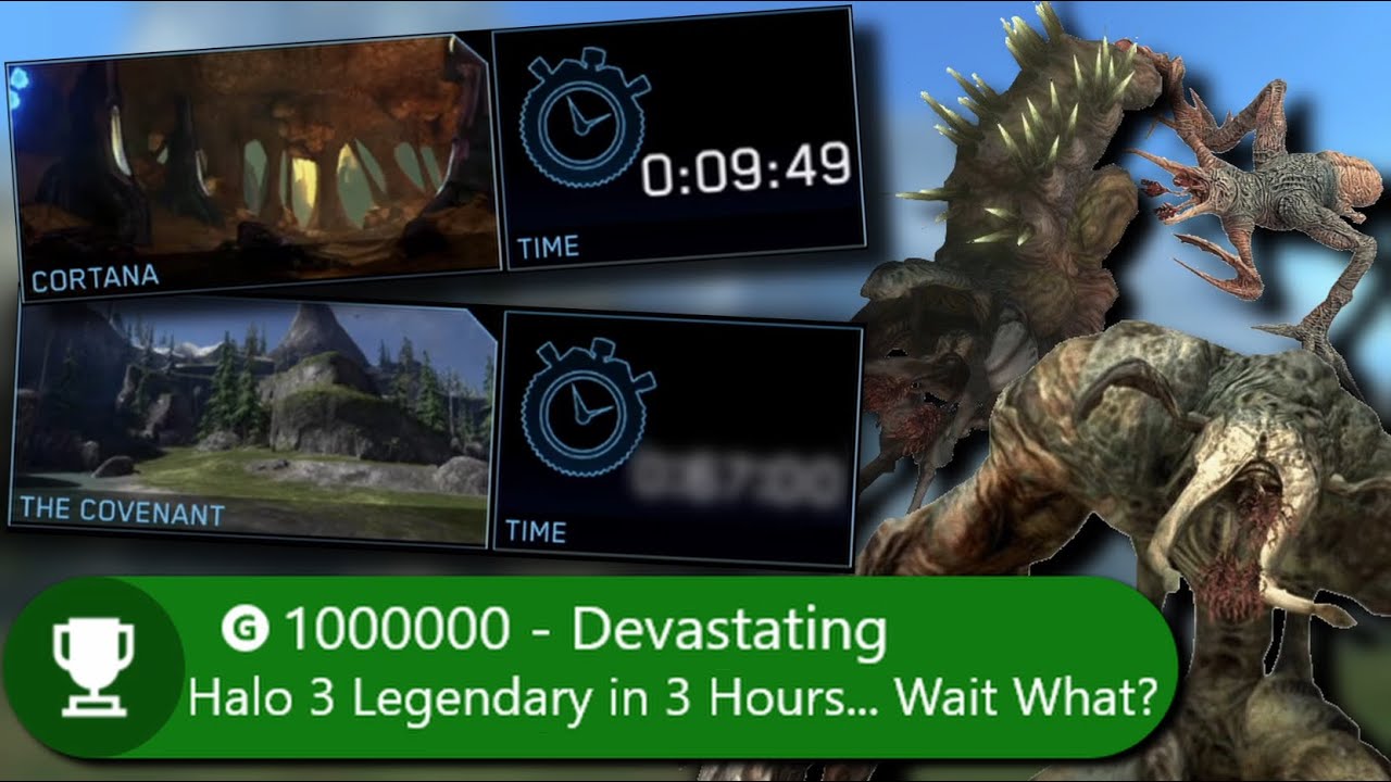 Speedrunning Halo 3 but EVERY Enemy is a Pure Form (On Legendary)