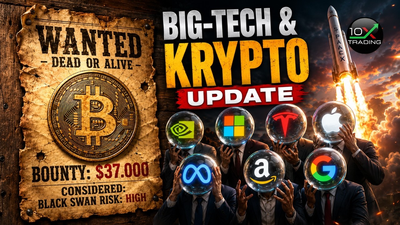🚨 BITCOIN CRASH - KURSZIEL UNTER $40.000 ⁉️💥 Nvidia SpaceX Tesla Ethereum Amazon Microsoft