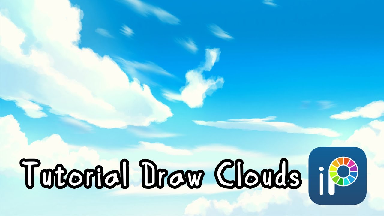 【ibisPaint】Tutorial How To Draw Clouds