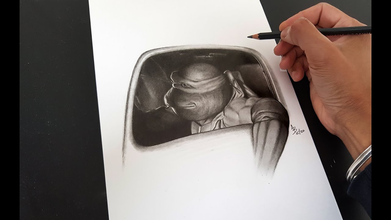 'DOMEHEAD' | Drawing DONATELLO | Teenage Mutant Ninja Turtles (1990)