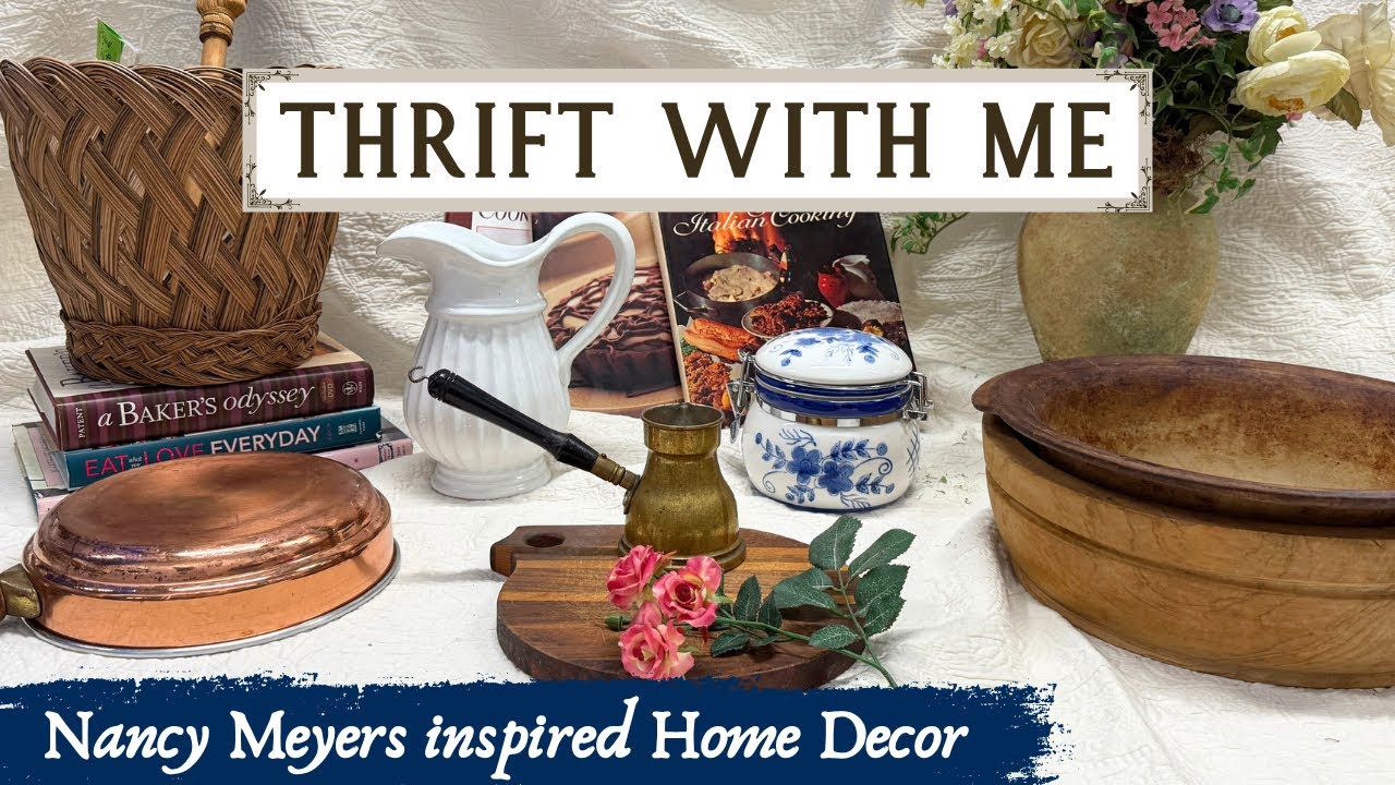 NANCY MEYERS INTERIORS | Thrift the Look | Budget-friendly