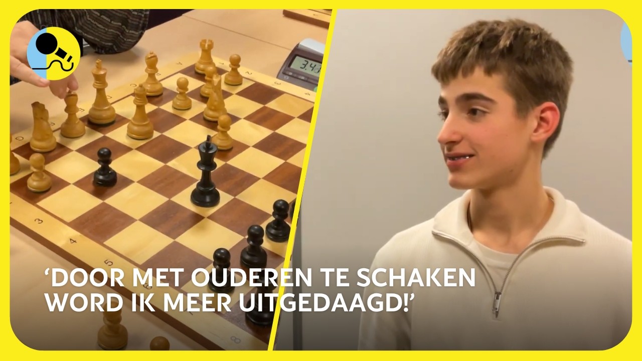 Naar schaakclub De Vennep met Automobiel