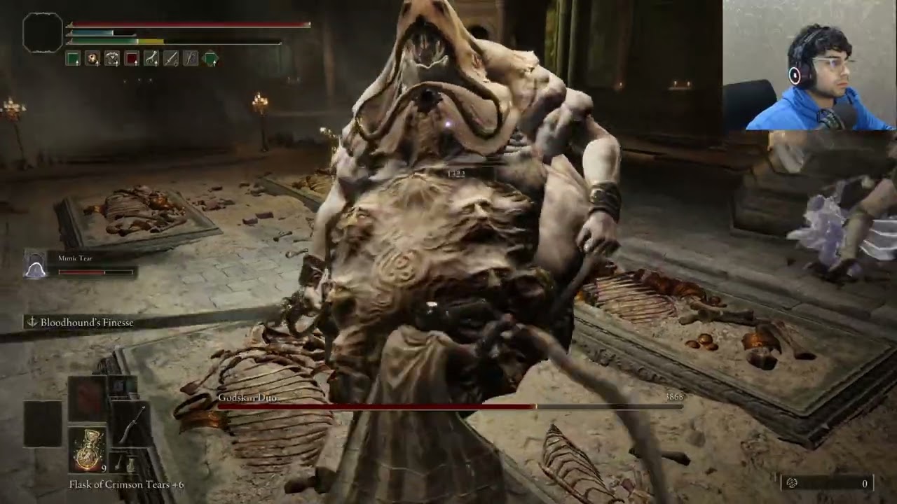ELDEN RING : Beating Godskin Duo (Elden Fraud)