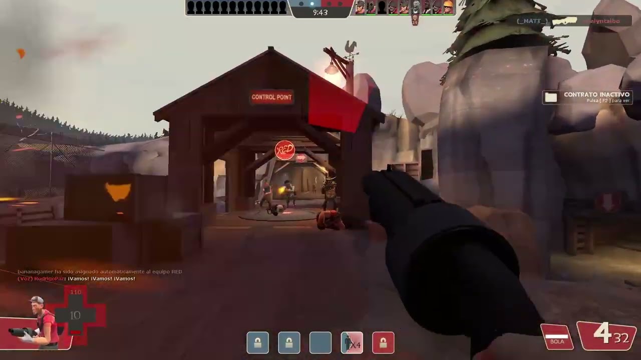 ESTAMOS EN GUERRA PARA CAPTURAR LOS PUNTOS!|GAMEPLAY TF2