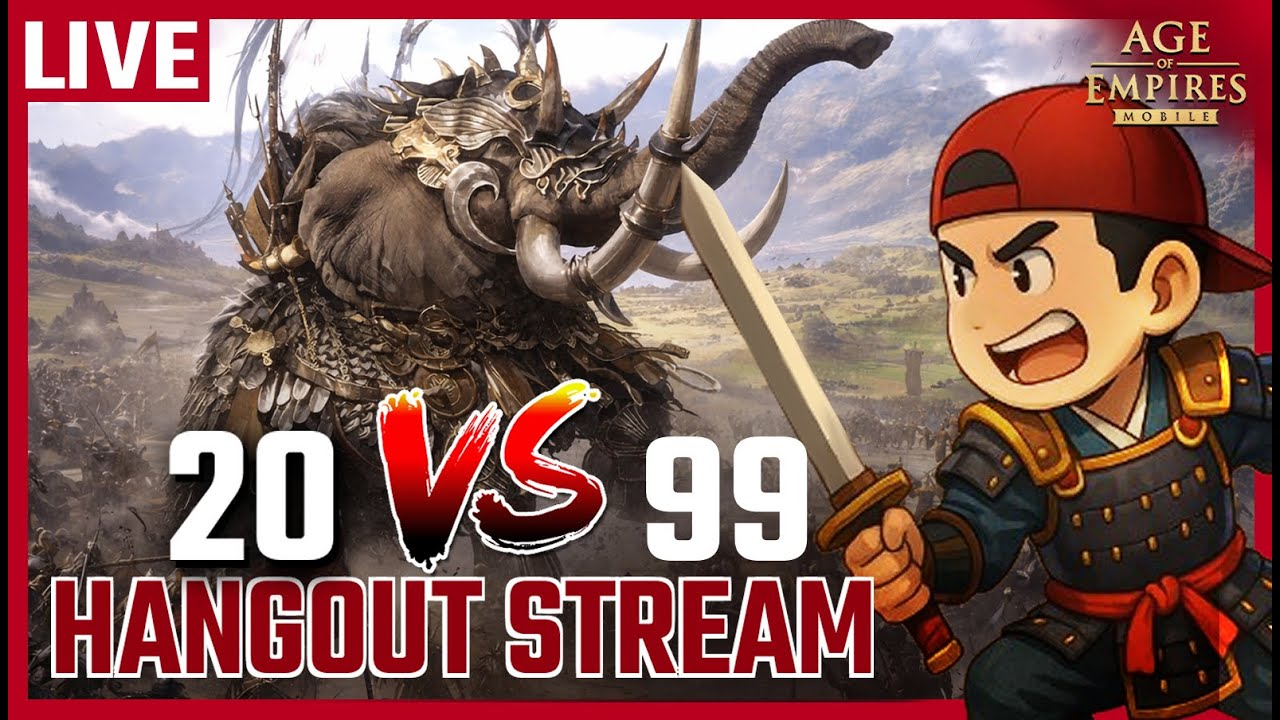 🔴 LIVE | Last Day GEE War Fights, New Patch, Free Codes & Updates | Age of Empires Mobile