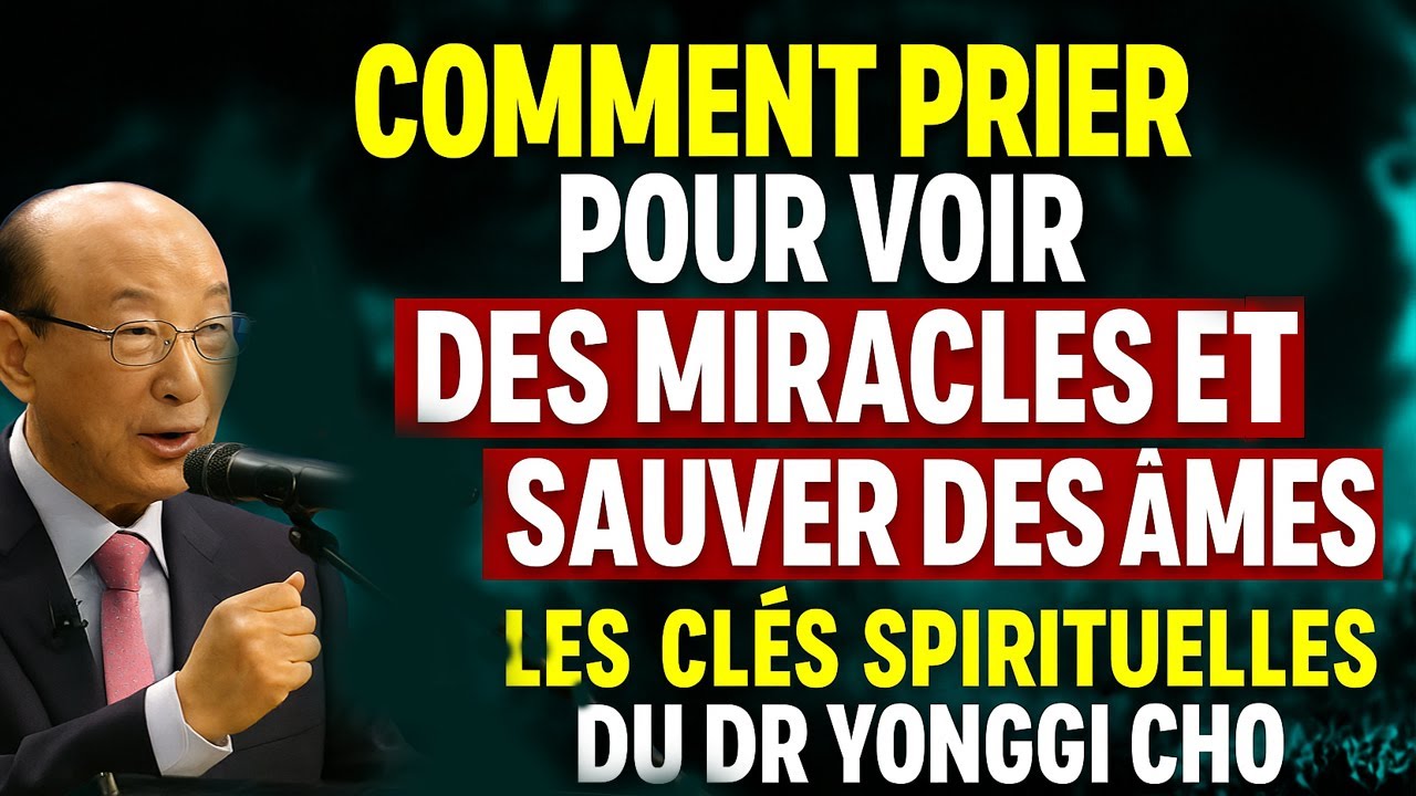 Comment Prier pour Voir des Miracles et Sauver des Âmes – Les Clés Spirituelles du Dr Yonggi Cho