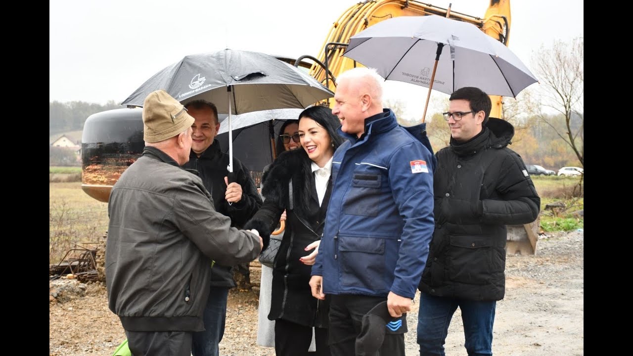 Обилазак радова на санацији корита Јадра и Штире