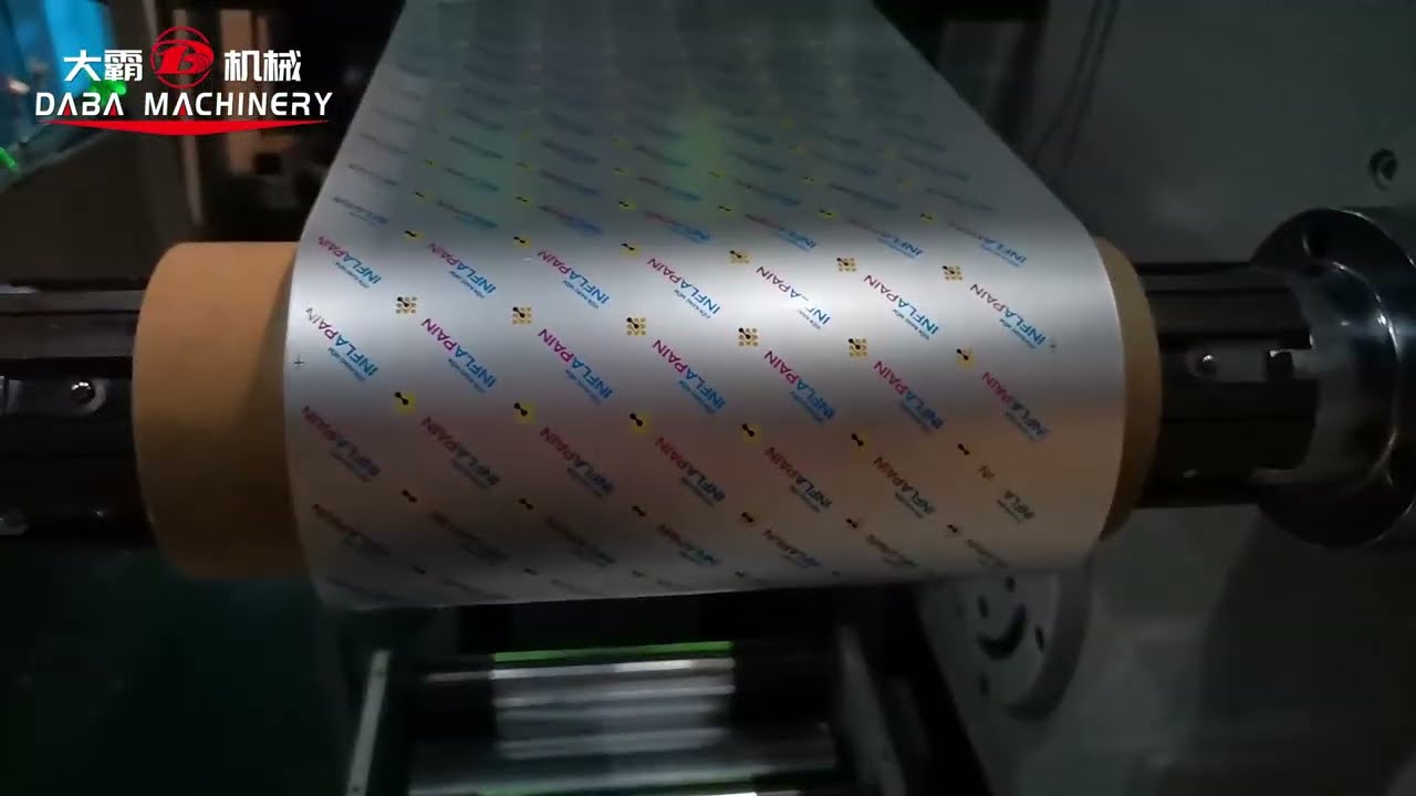 DBRY-6 colors Flexo printing machine for Blister Label