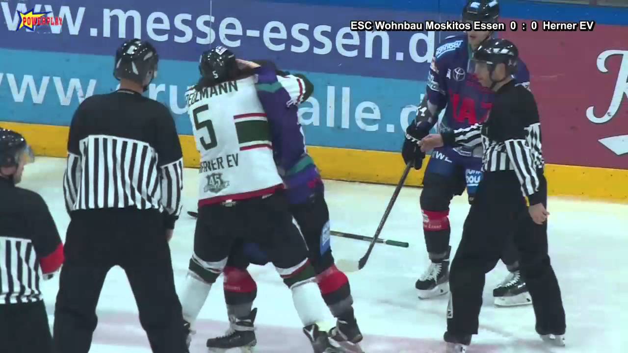 Saison 2015/16 - Wohnbau Moskitos Essen vs Herner EV - Oberliga Nord - 15.01.2016