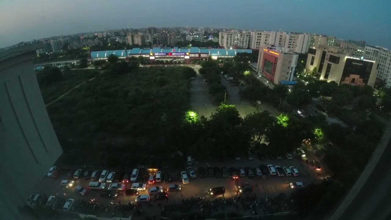 Delhi Dwarka From light to Dark