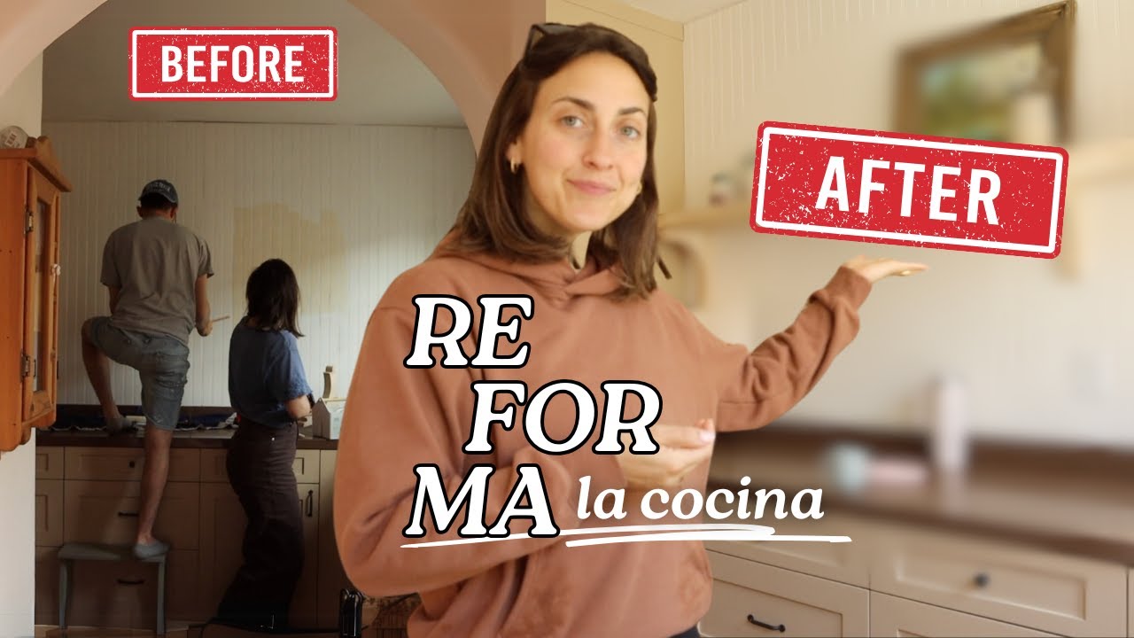ANTES Y DESPUÉS: Añadiendo Carácter a la nueva COCINA *SPRING VLOG*