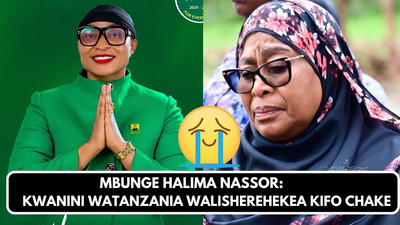 KWANINI Watanzania Walisherehekea Kifo Cha Mbunge Wa CCM Halima Nassor