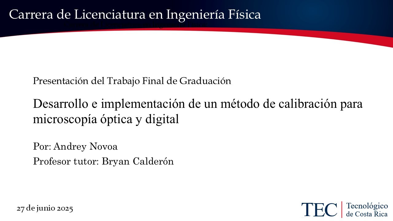 Defensa TFG de Andrey Novoa Oconor