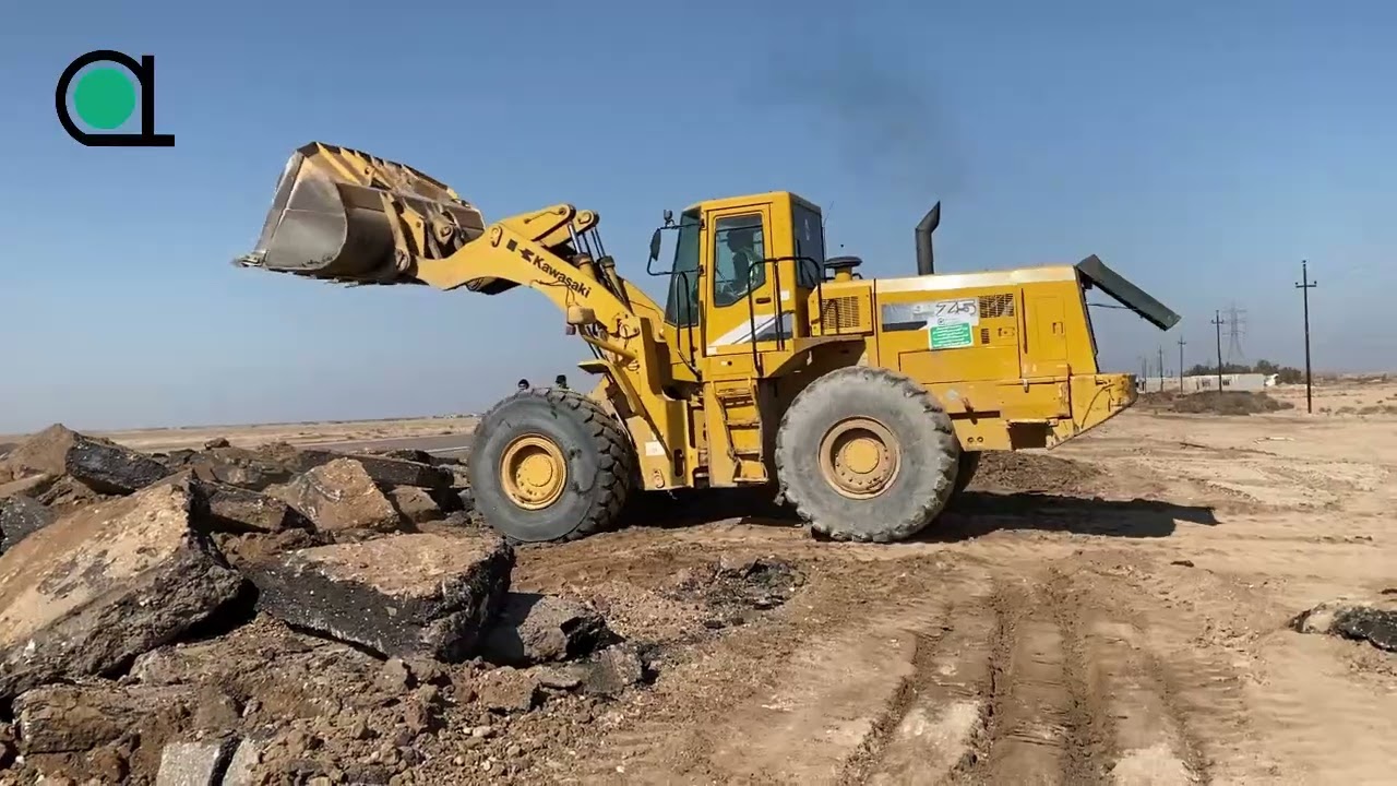 شركة اشور تباشر العمل في تنفيذ مشروع تأهيل وصيانة الممر الأول لطريق عمارة - بتيرة - فجر اخر