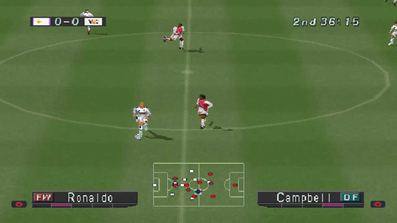 Winning Eleven Hispano 2003-04 PSX | Arsenal vs Real Madrid