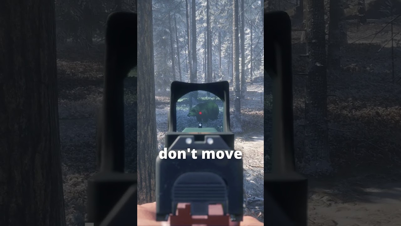 I think she might be dead... 🐻🔫 | theHunter: Call of the Wild