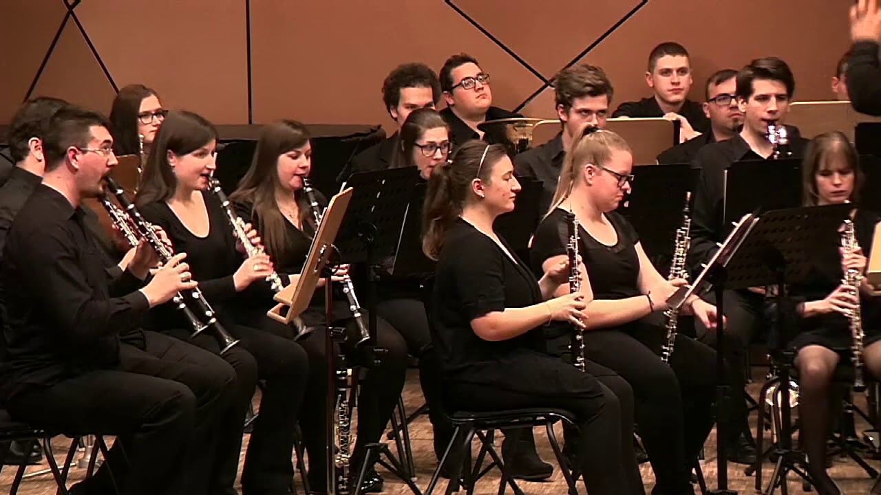 PTE MK ZMI Zsolnay Wind Orchestra - Balázs Árpád: Régi magyar táncok Gömörből