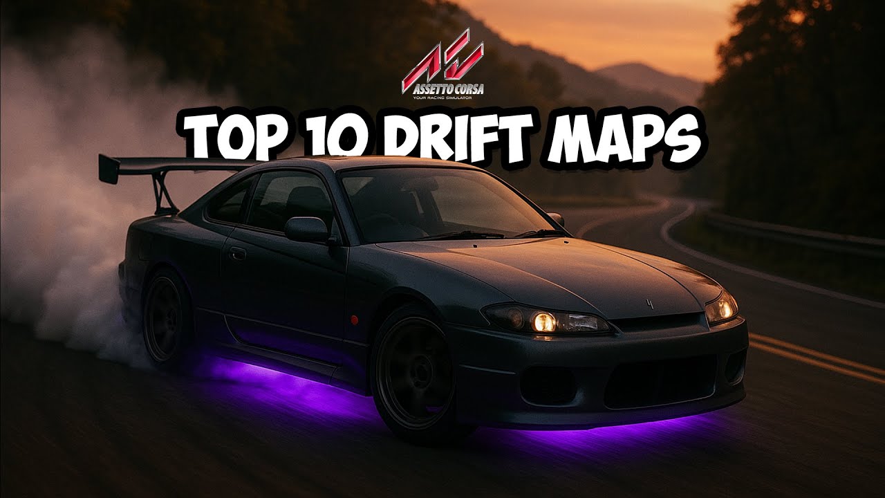 10 лучших карт для дрифта в Assetto Corsa, которые вам стоит попробовать!