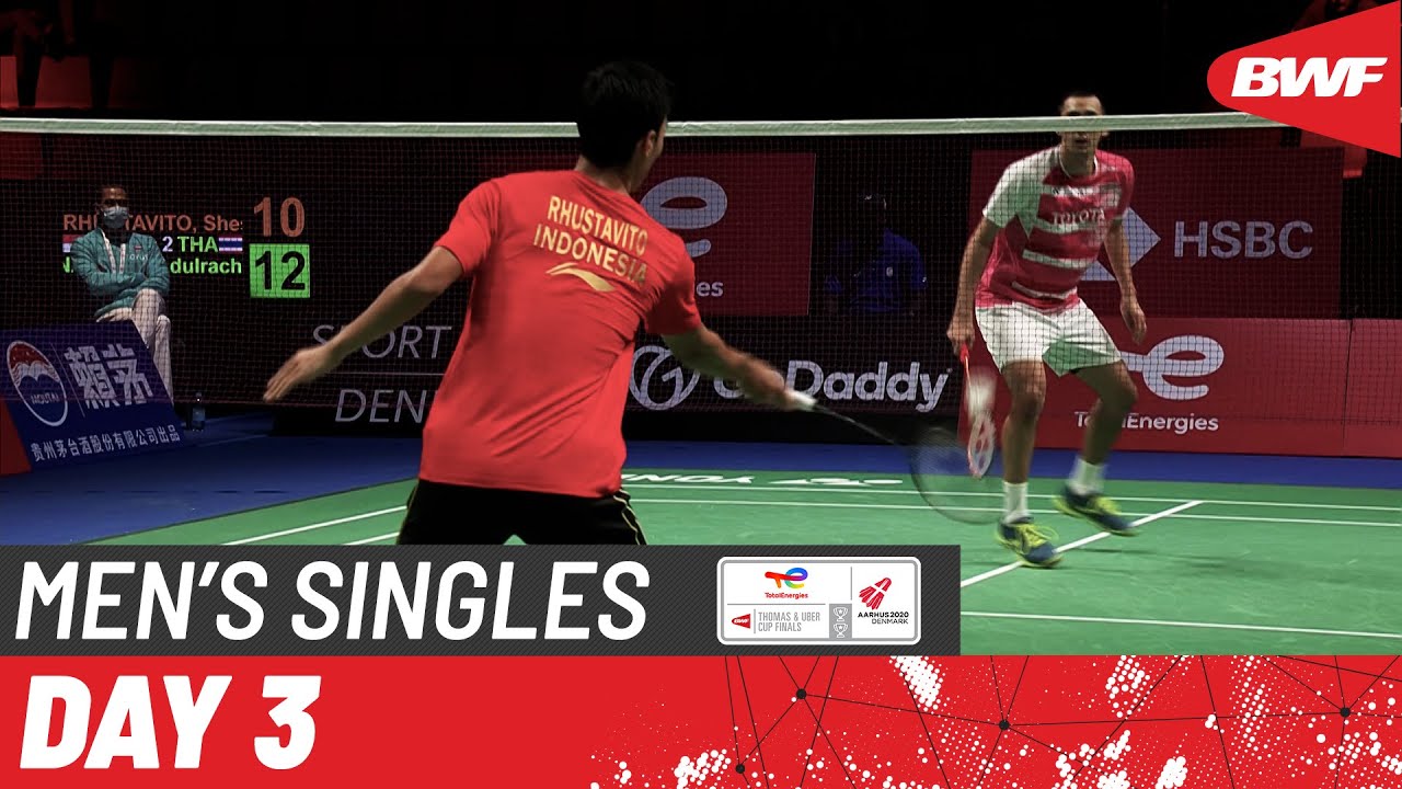 BWF Thomas Cup | Shesar Hiren Rhustavito (INA) vs Adulrach Namkul (THA) | Group A