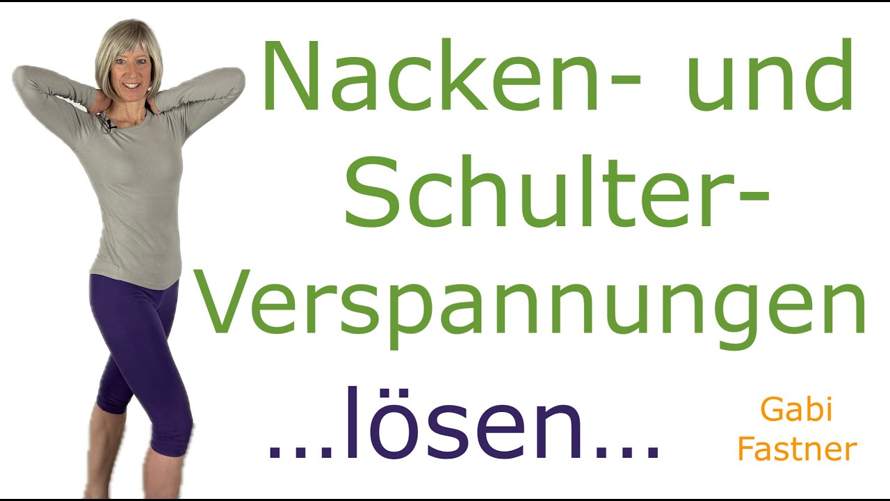 🌷 16 min. Nacken- & Schulterverspannungen lösen | locker bewegt & gestärkt, ohne Geräte, im Stehen