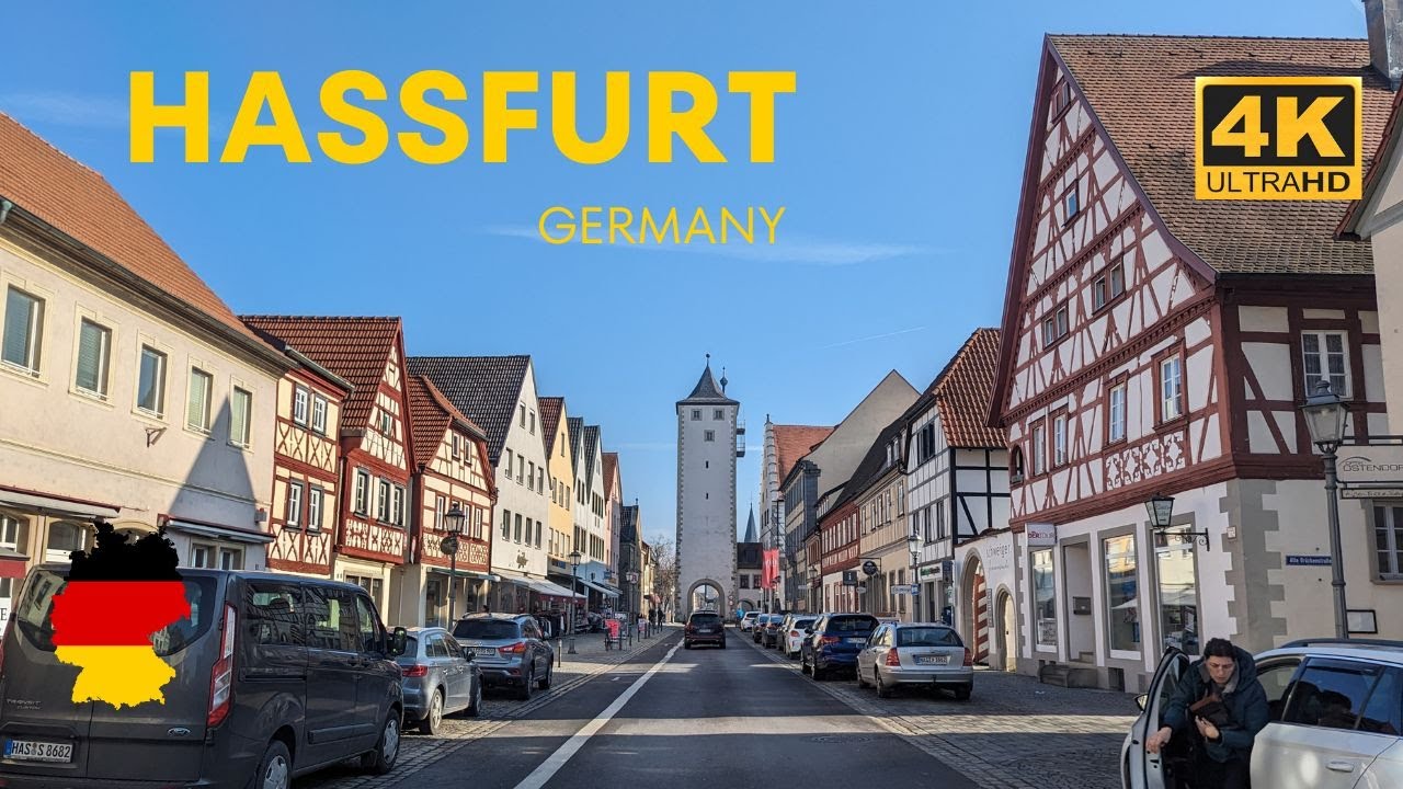 Hassfurt, Germany: A Walking tour in 2025 I Travel Germany I 4K HDR