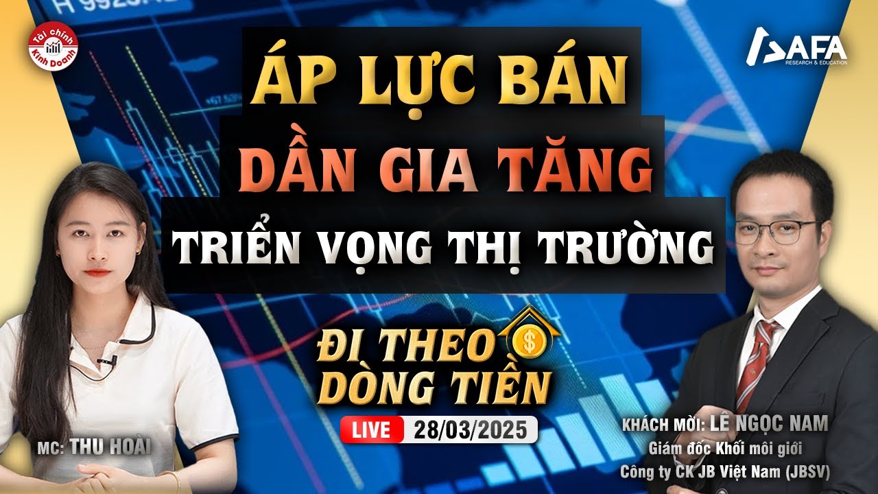 ÁP LỰC BÁN DẦN GIA TĂNG: TRIỂN VỌNG THỊ TRƯỜNG SẮP TỚI? | #ĐTDT 28/03/2025