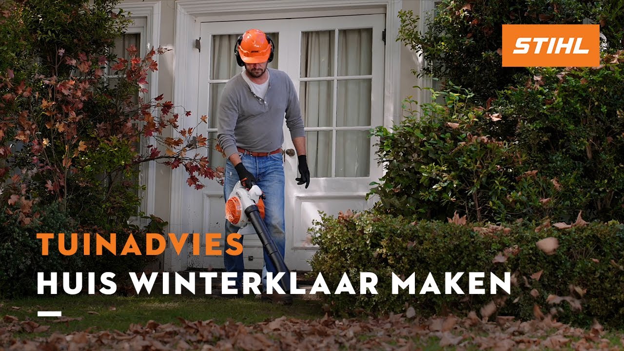 Je huis winterklaar maken - STIHL Tuinadvies