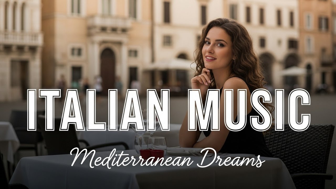 🎶 Italian Vibes & Mediterranean Music 🎶 Scenic Amalfi Coast & Lake Como Soft Ongoing Sound Mood